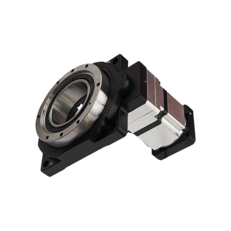 भारी भार के लिए ग्रह गियरबॉक्स के साथ उच्च परिशुद्धता खोखले घूर्णन मंच ग्रह कटौती घूर्णन तालिका